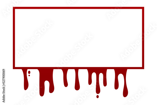 gradient bloody border frame
