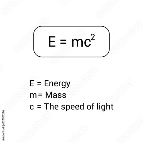 Mass energy equivalence in physics