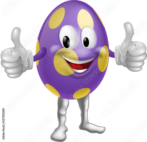 Easter Egg Man Illustration