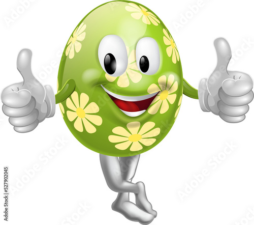 Thumbs Up Cartoon Easter Eg...