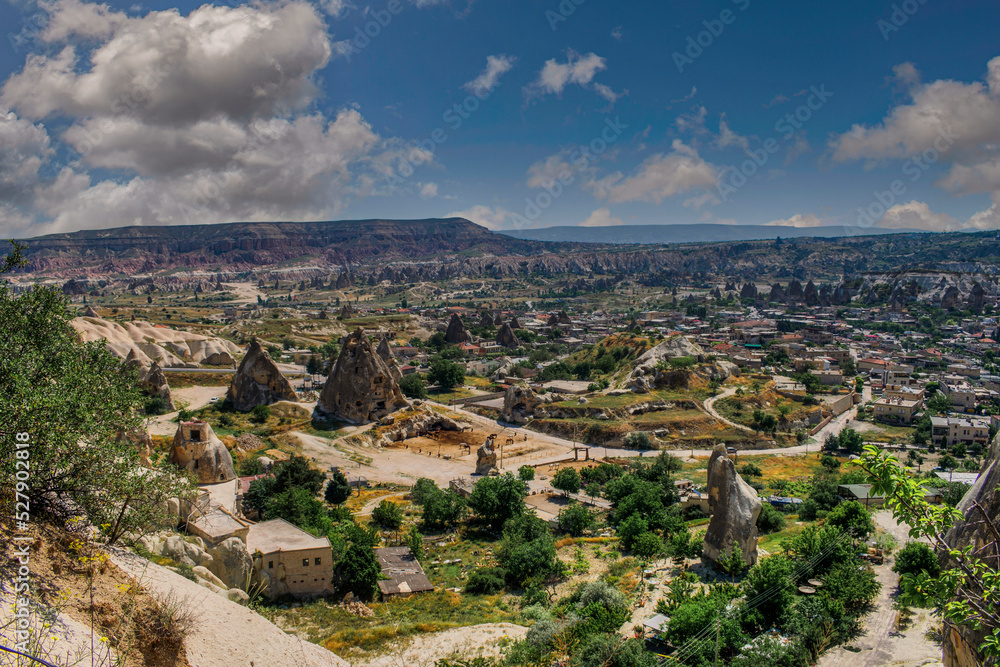 the cave dwellings of Cappadocia in Turkey