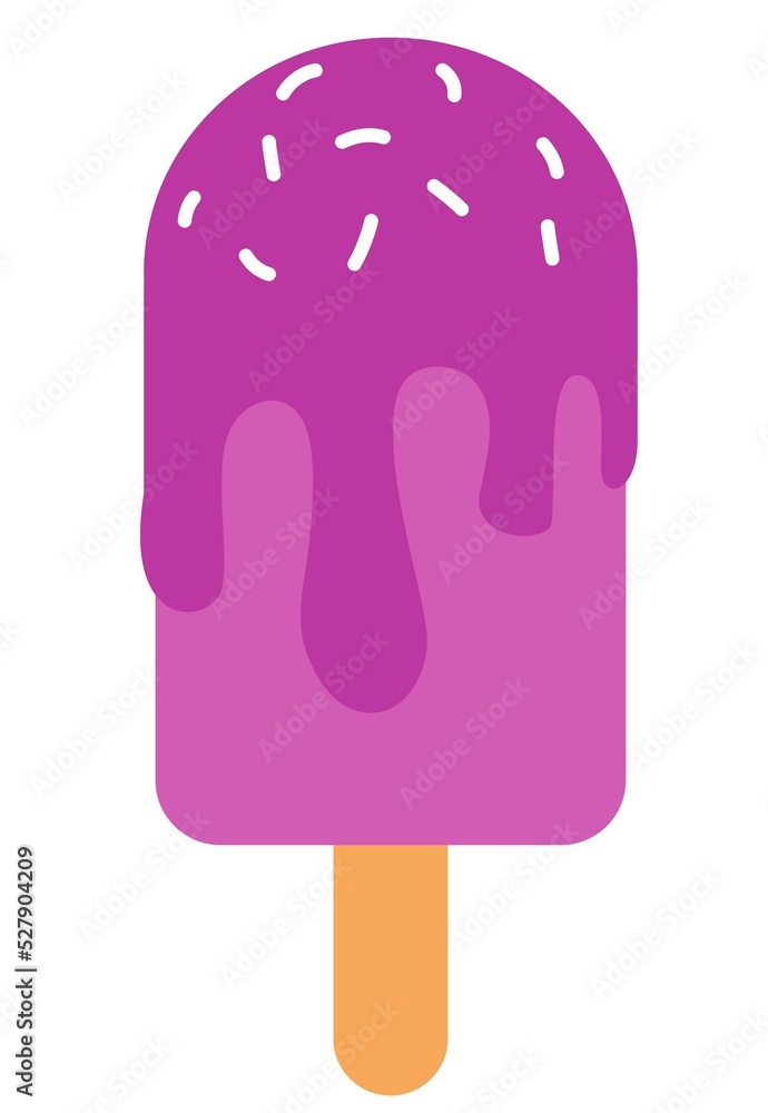 ice cream on a stick ice cream on a stick