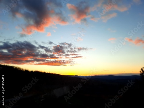sunset in the mountains © Esther