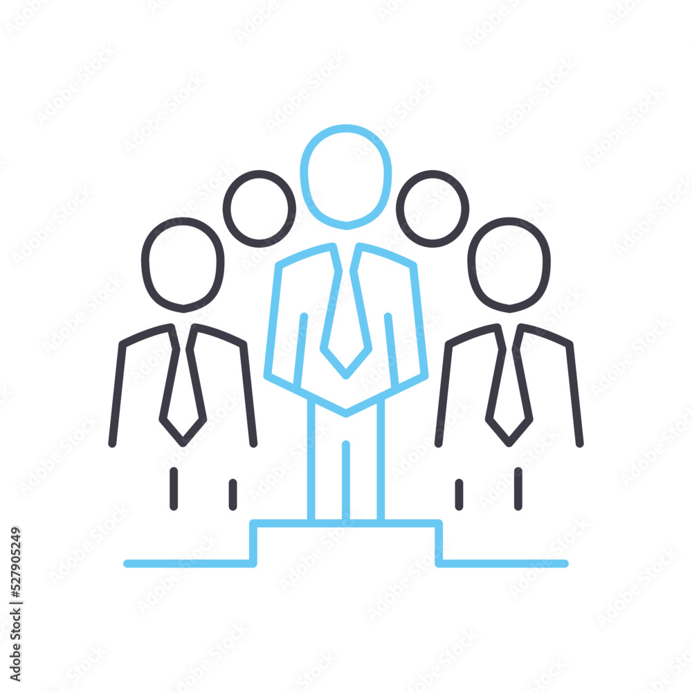 hierarchy line icon, outline symbol, vector illustration, concept sign hierarchy line icon, outline symbol, vector illustration, concept sign