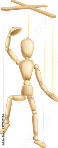 Wooden puppet