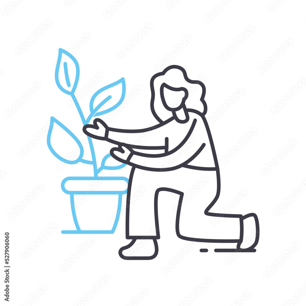hobby line icon, outline symbol, vector illustration, concept sign hobby line icon, outline symbol, vector illustration, concept sign