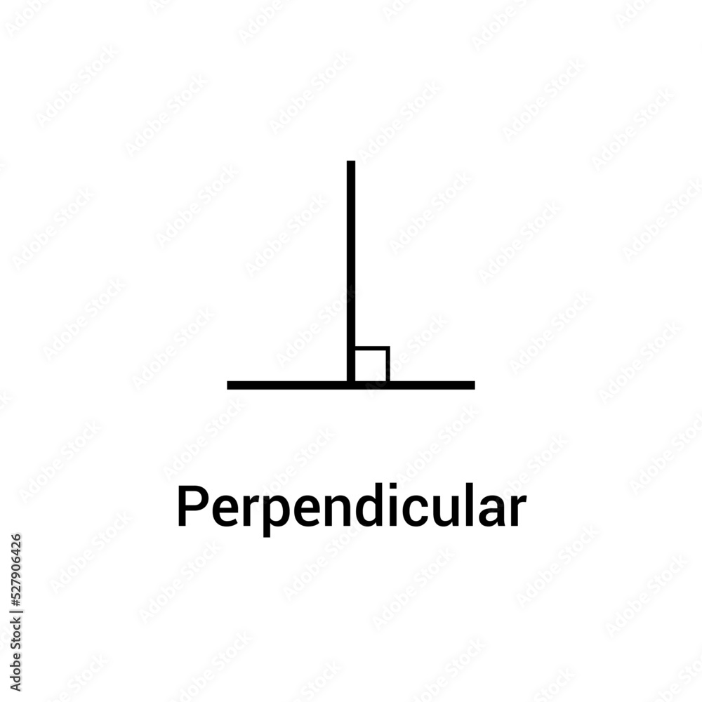Perpendicular lines in elementary geometry Perpendicular lines in elementary geometry