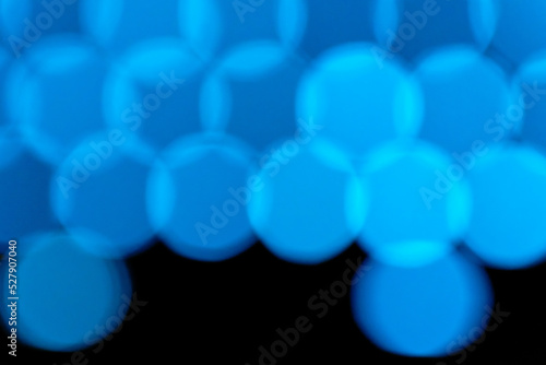 Abstract background with blue circles