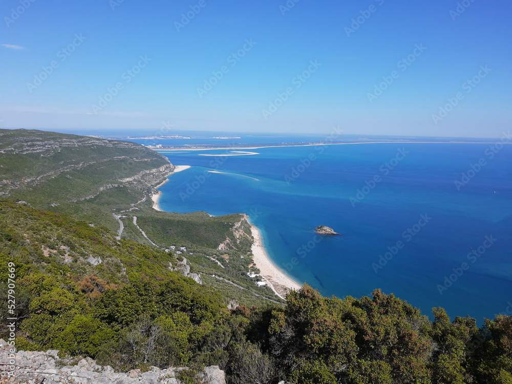 Landscape - Beach in Lisbon, Setúbal. Landscape - Beach in Lisbon, Setúbal.