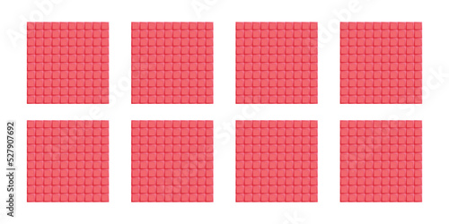 Dienes flat blocks. Base ten counting. Place value with base ten blocks. photo