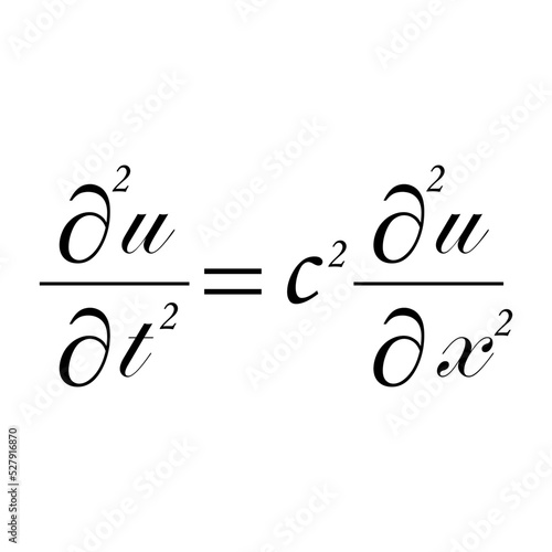 the wave equation formula in physics