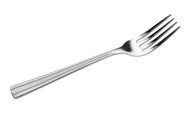 fork isolated on transparent background,