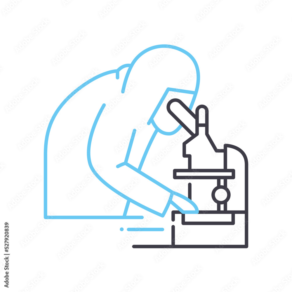 laboratory line icon, outline symbol, vector illustration, concept sign laboratory line icon, outline symbol, vector illustration, concept sign