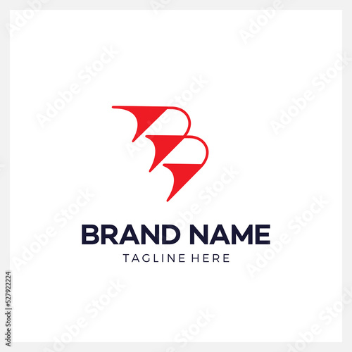 Free Download Monogram letter B elegant logo - GFXLoad