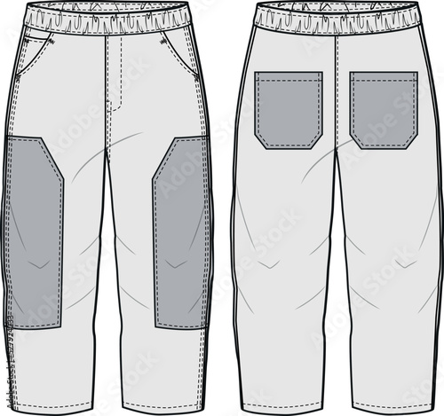tween walking trouser, trouser with pockets