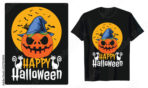 Best Halloween Typography and Graphic for T-Shirt, Banner, Poster, etc Design