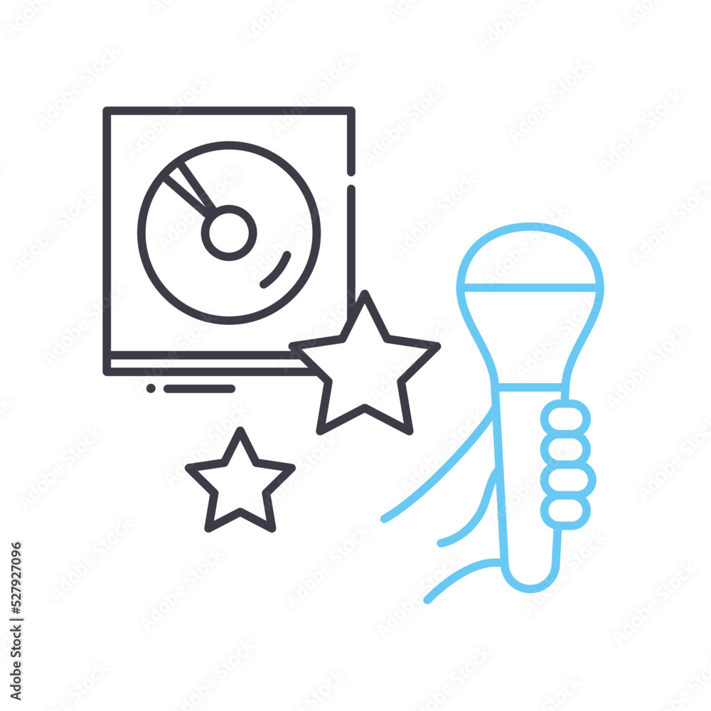 mastering line icon, outline symbol, vector illustration, concept sign mastering line icon, outline symbol, vector illustration, concept sign