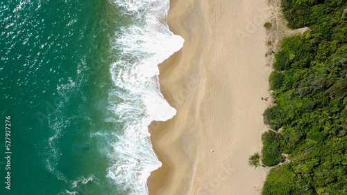 wave on the beach