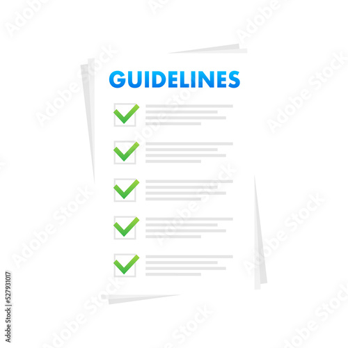Guidelines document. Legal advice concept, FAQ. Procedure standard administration rules