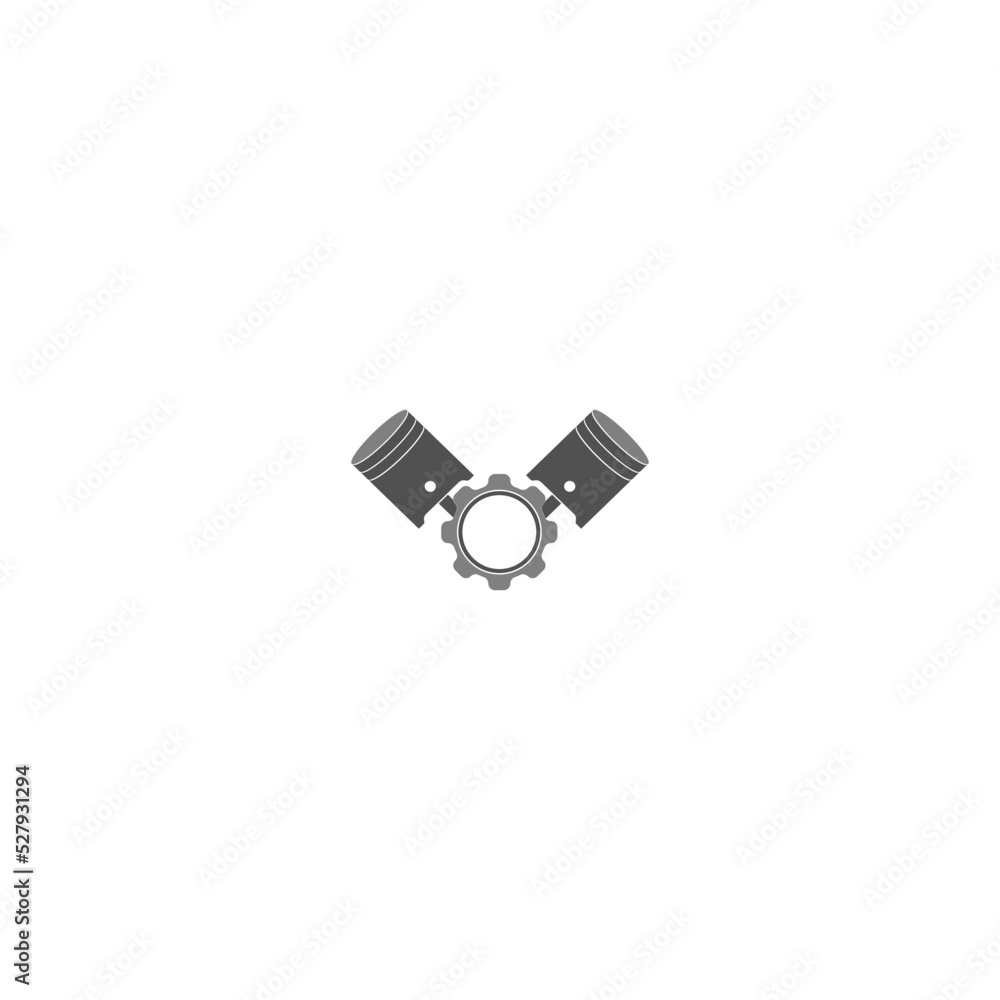 piston icon vector illustration piston icon vector illustration