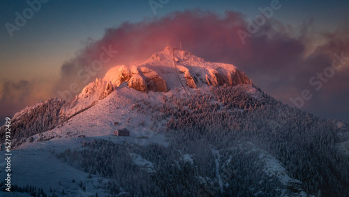 Ceahlau Mountain on winter © Oros