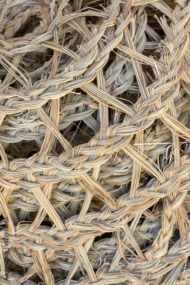 Grey - grey wicker texture background close up Grey - grey wicker texture background close up