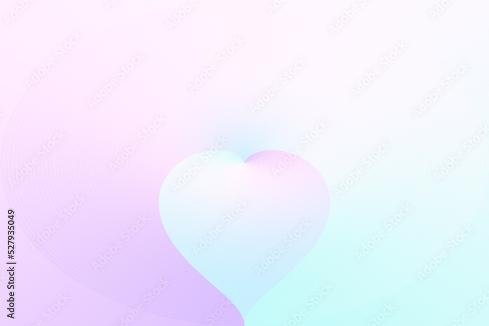 Beautiful abstract background with heart silhouette Beautiful abstract background with heart silhouette