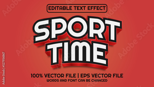 Editable text effect modern 3d and minimal font style © Ardian