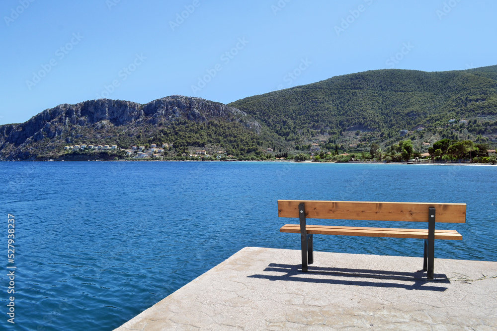 Bench with a view.
