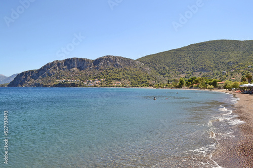 Nea epidavros beach, in the Saronic gulf. © OlgaMaria