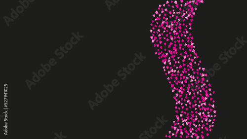 St Valentine Sale Texture. Beautiful Concept For Discount. Fashion Frame. Pink Retro Backdrop. Ornament Decoration For Celebration. Rose Random Design. Red St Valentine Sale Texture.
