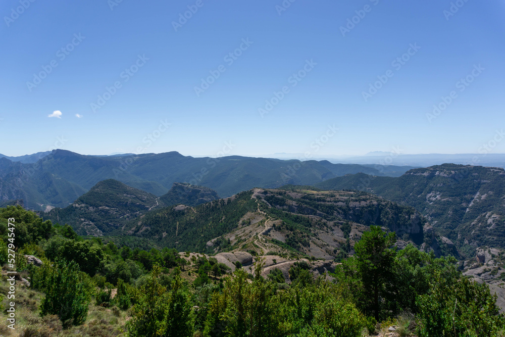 Formation of rocks formerly under the sea in the Catalan Pyrenees Formation of rocks formerly under the sea in the Catalan Pyrenees