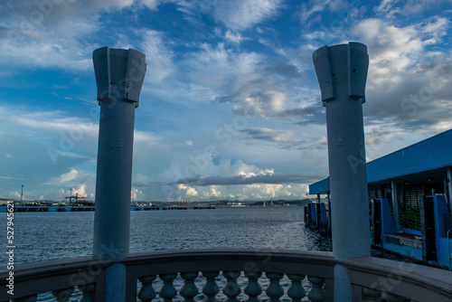 bridge over the river