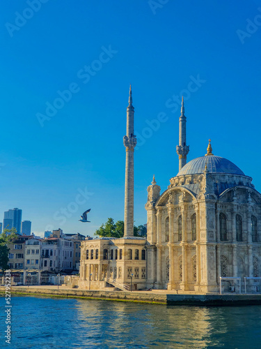 Photography mosque on The sea