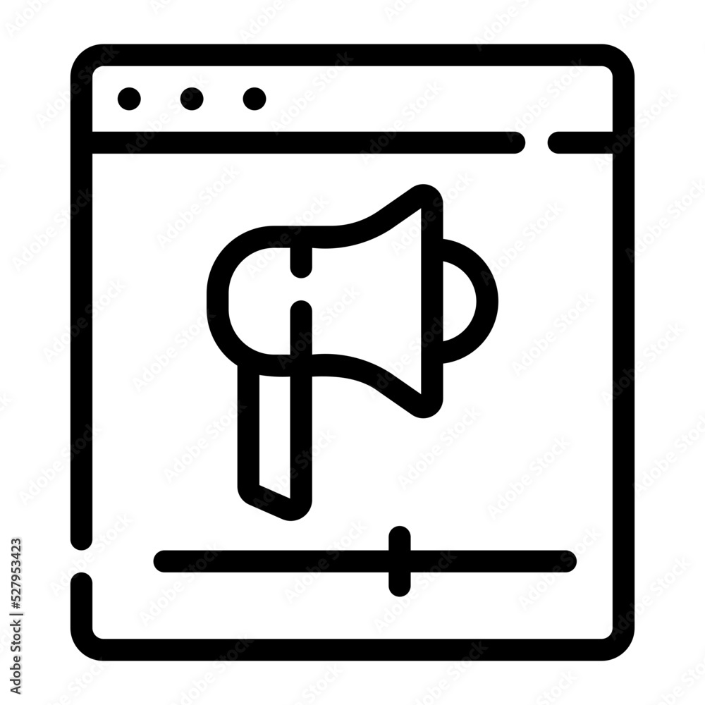 Online Advertising icon Online Advertising icon