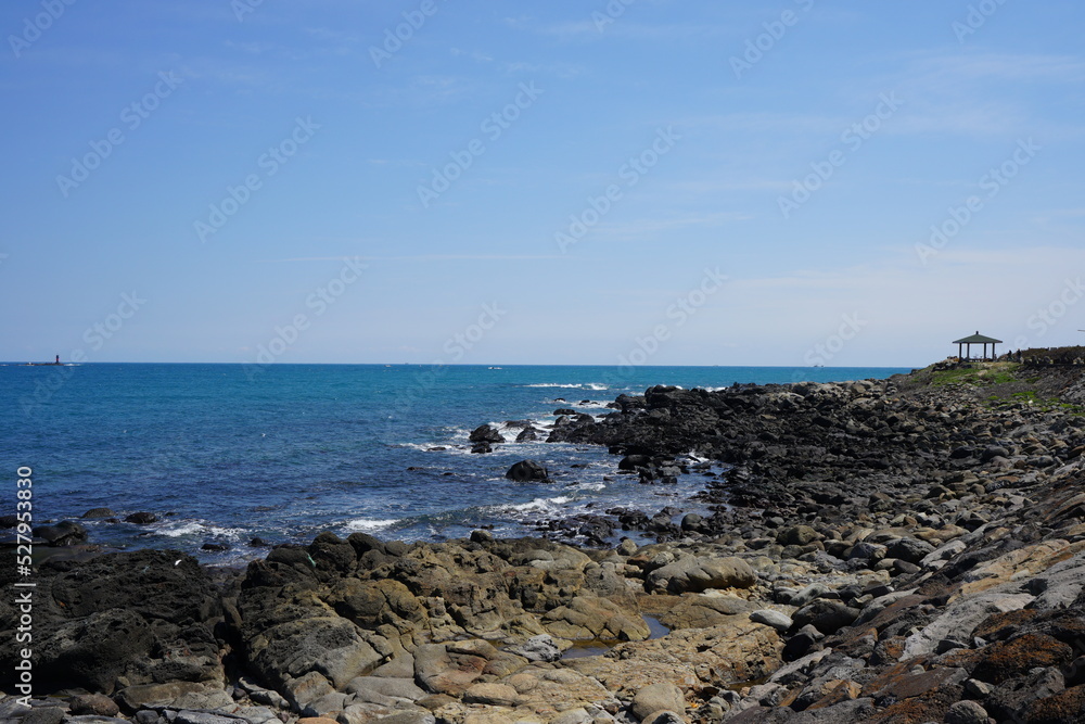 seaside view in gapado island