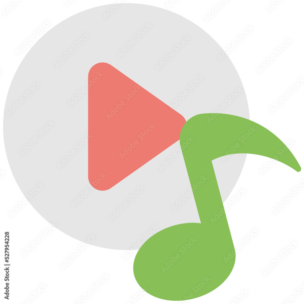 Media Vector Icon Media Vector Icon