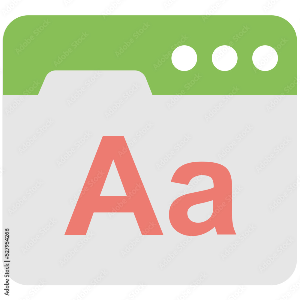 Font Vector Icon Font Vector Icon