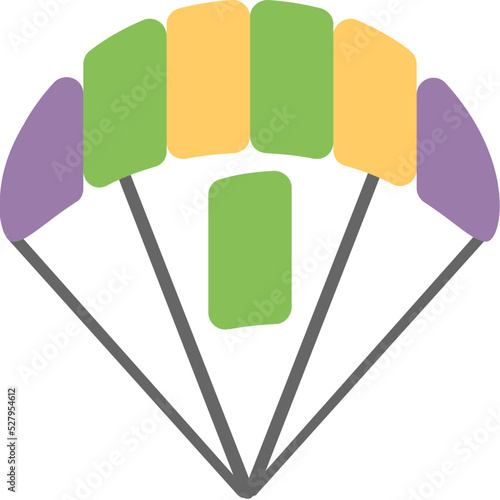 Parachute Vector Icon