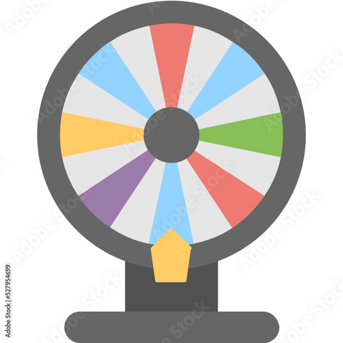 Fortune Wheel Vector Icon