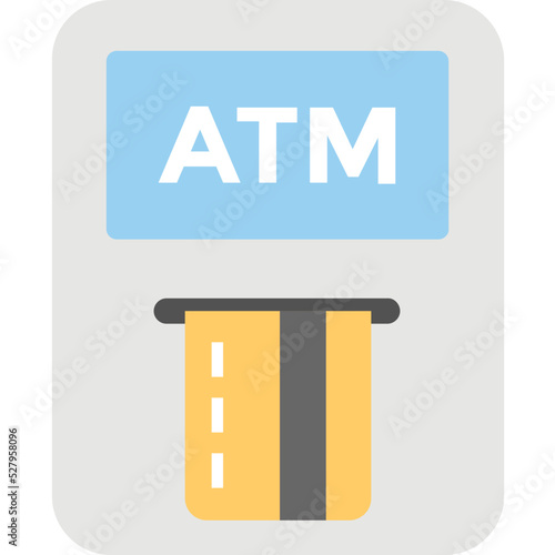 Atm Machine Vector Icon