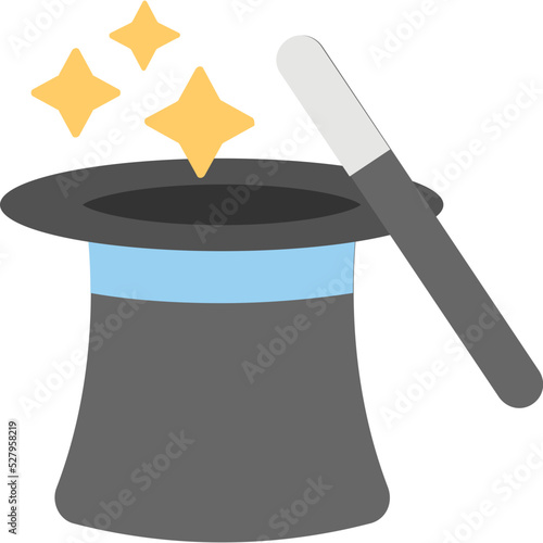 Magician Hat Vector Icon
