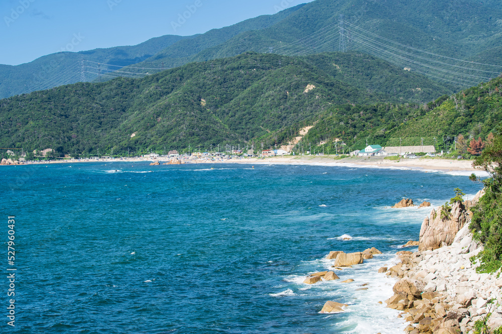 福井県美浜町水晶浜遠景