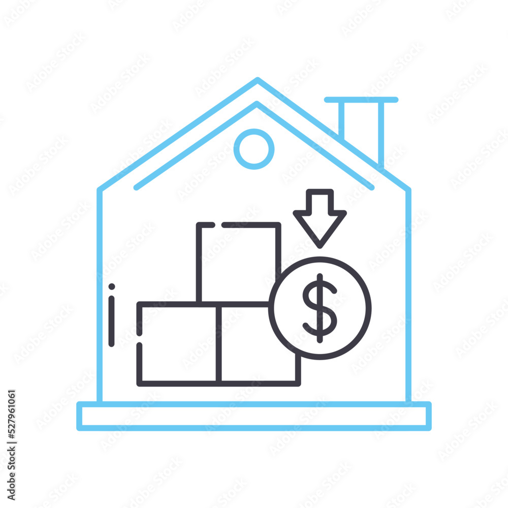 small business line icon, outline symbol, vector illustration, concept sign small business line icon, outline symbol, vector illustration, concept sign