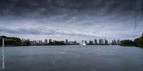 Cityscape of Wuxi, Jiangsu, China photo