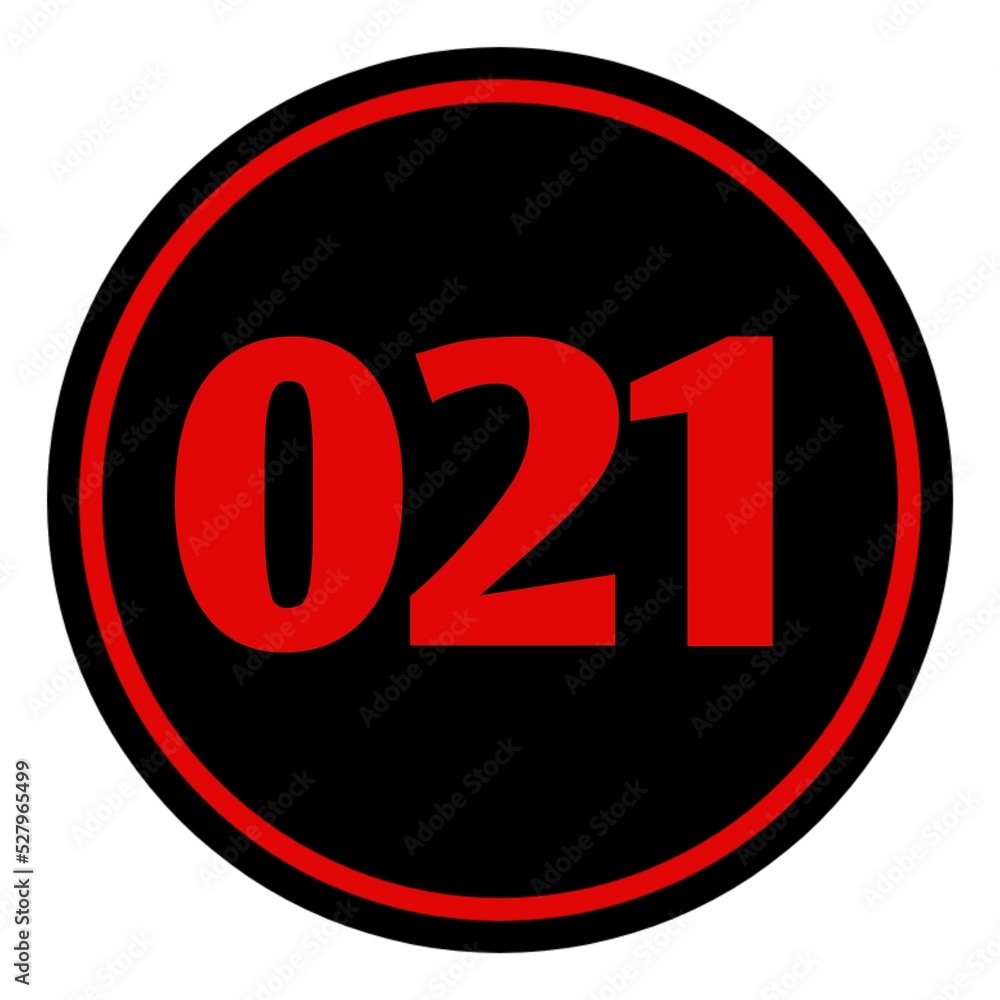 The serial number of participants in the form of a circle with a black background, red numbers to be placed on the chest or back The serial number of participants in the form of a circle with a black background, red numbers to be placed on the chest or back