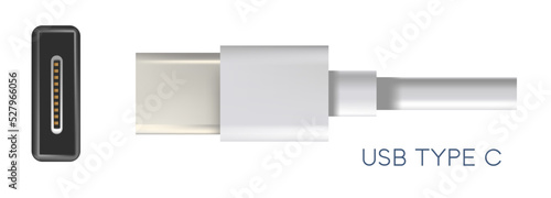 USB type c connectors, standard type for charging