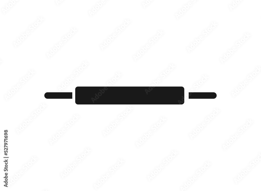 rolling pin icon design vector template. eps 10. rolling pin icon design vector template. eps 10.