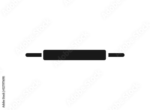 rolling pin icon design vector template. eps 10.