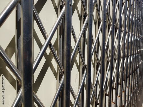 abstract metal grid background